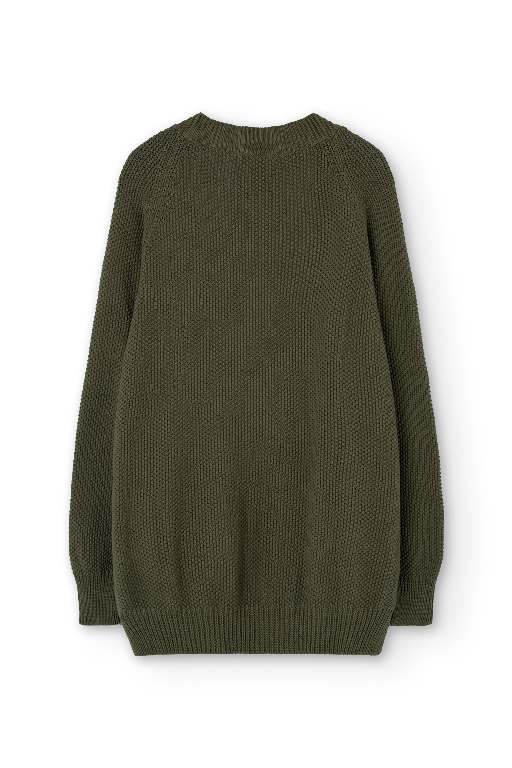 Giola long cardigan boreal green