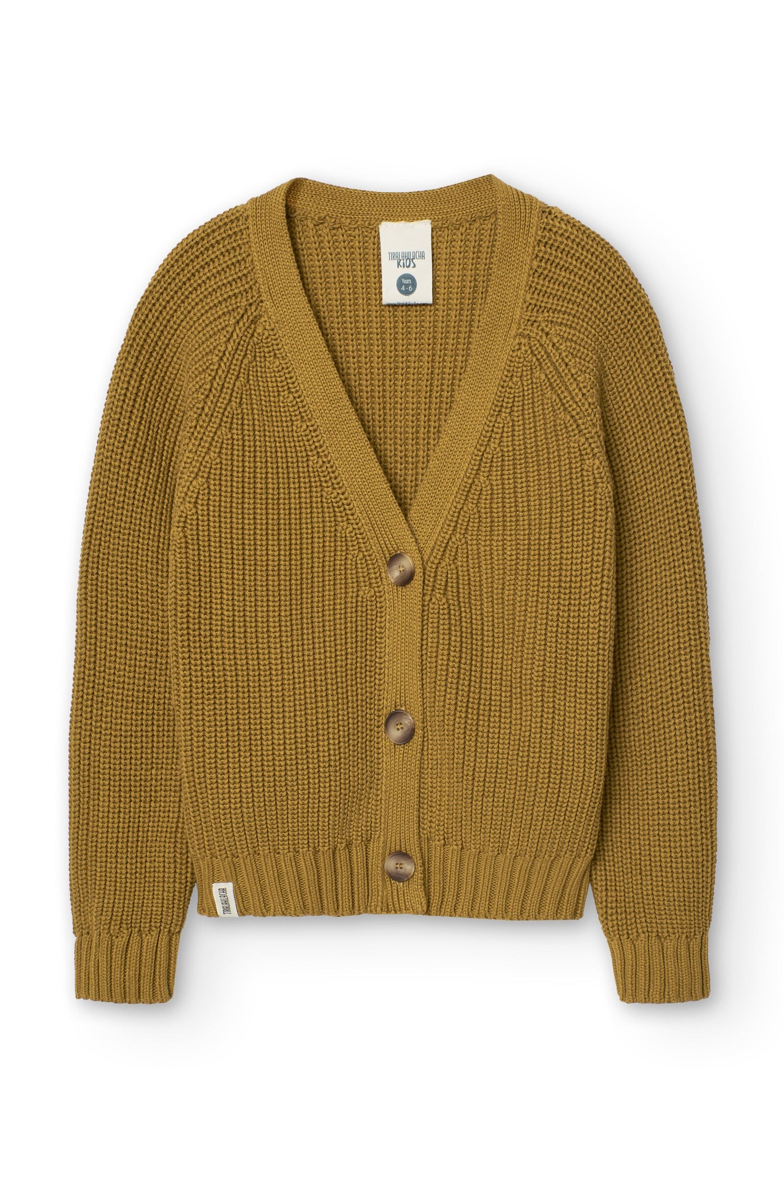 Giova mustard short cardigan