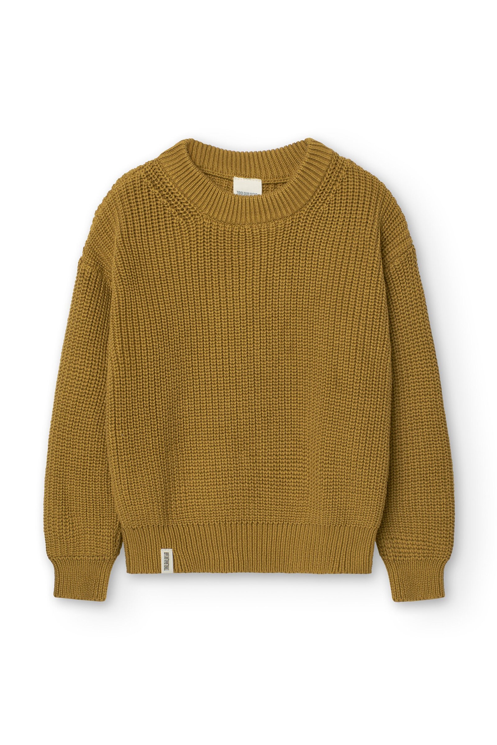 Golaf mustard knitted sweater