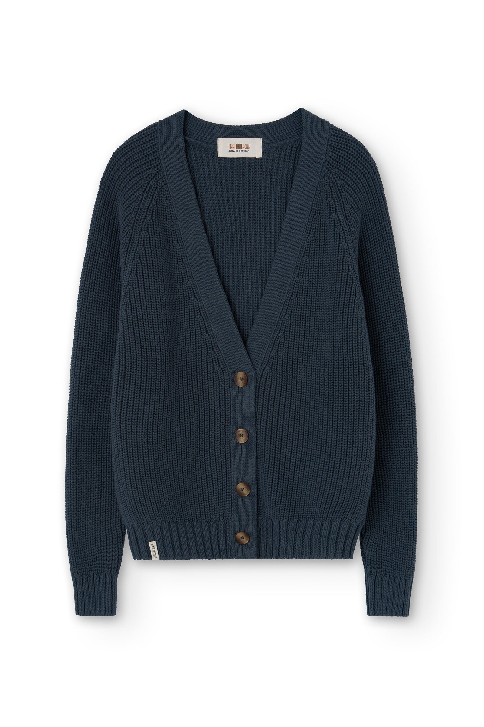 Golah short cardigan blue grey