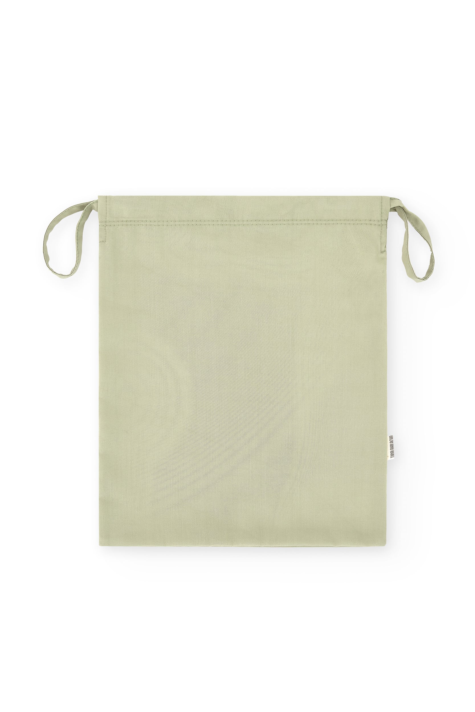 Green wicker TENCEL™ bag