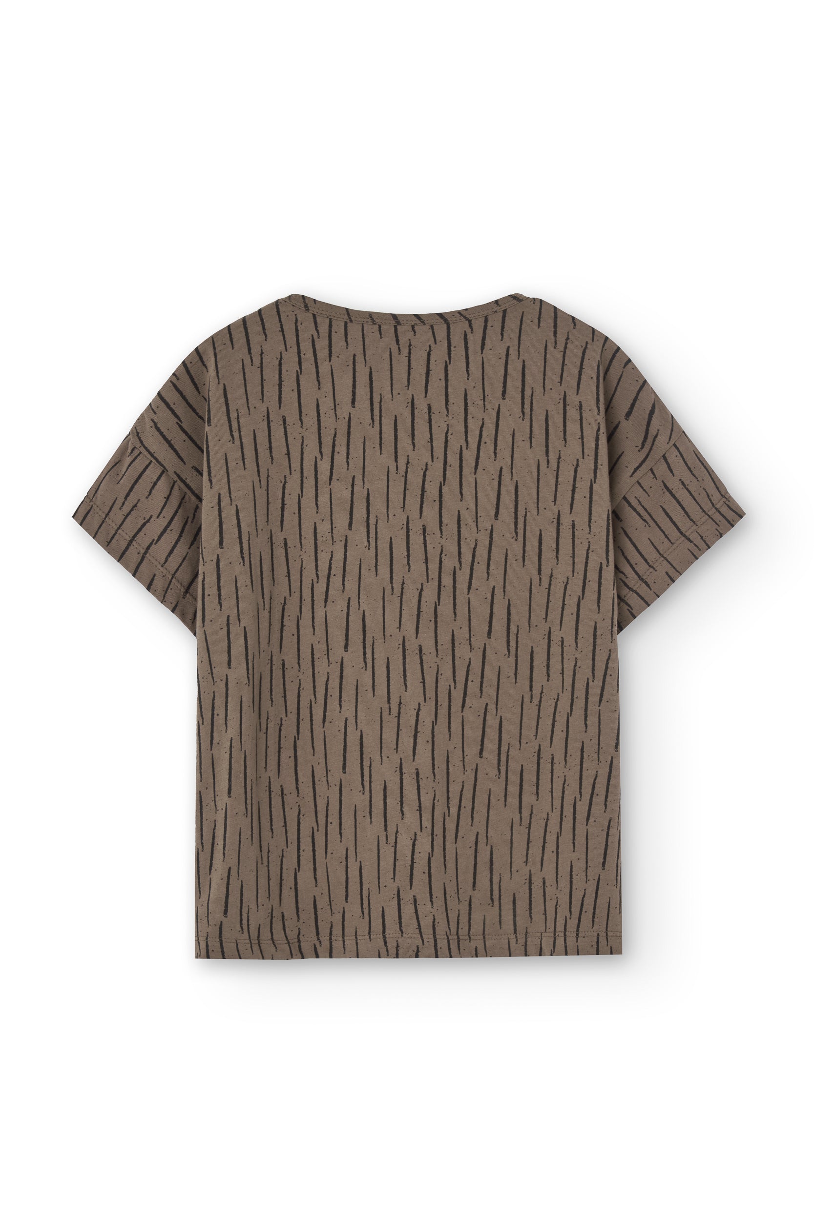 Haco oversized T-shirt in brown bark - Imagen 2