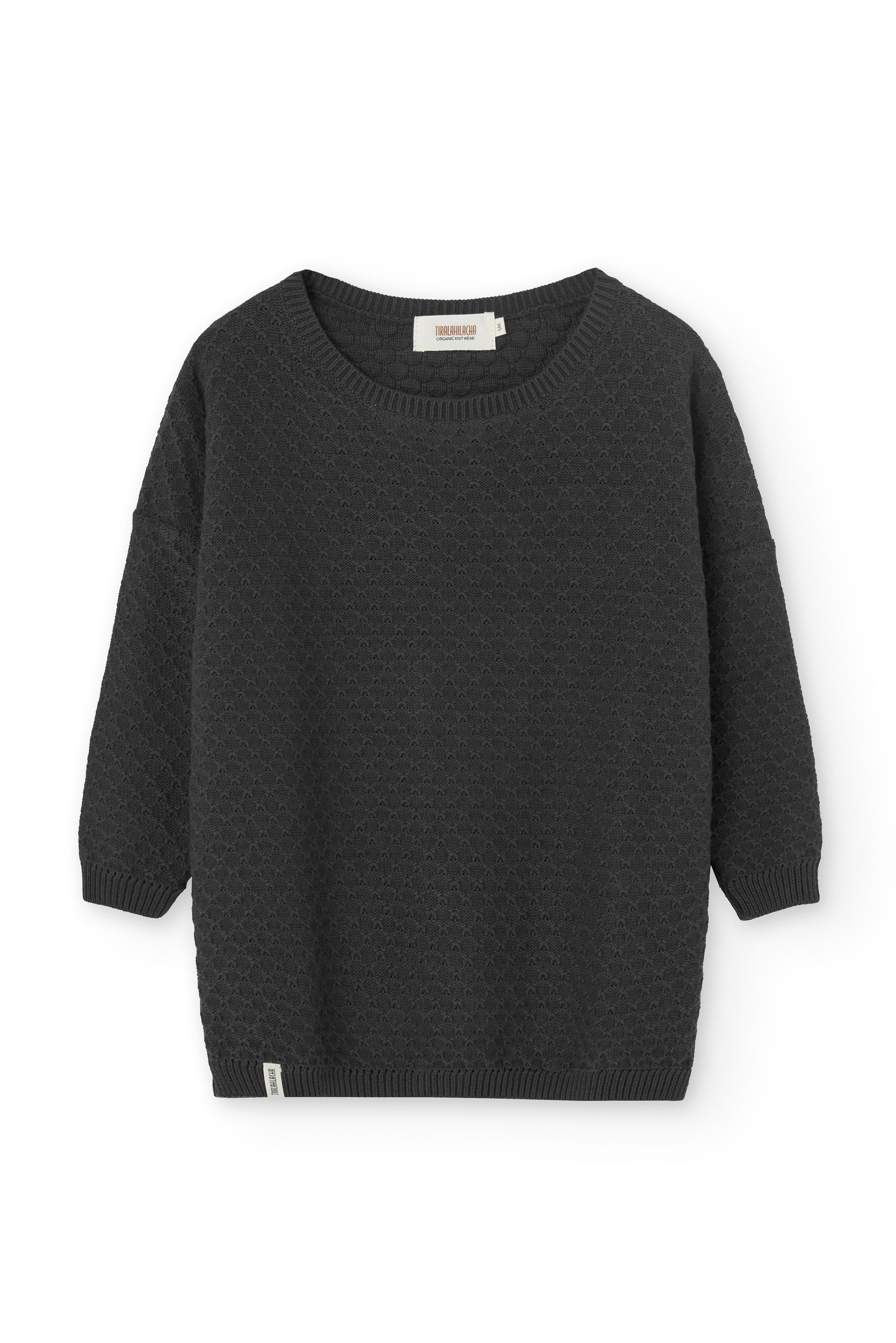 Hadi Organic Cotton Sweater In Black