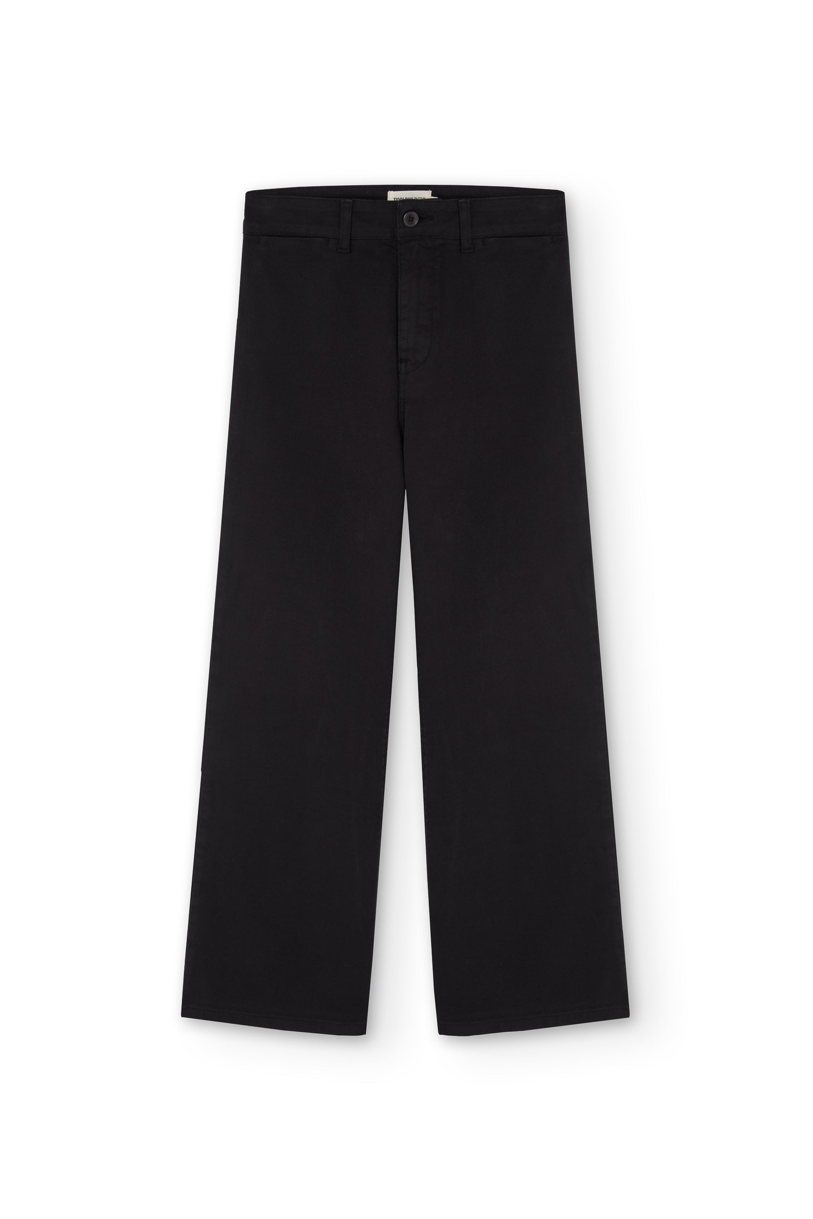 Hani Recycled Cotton Sailor Pants In Black