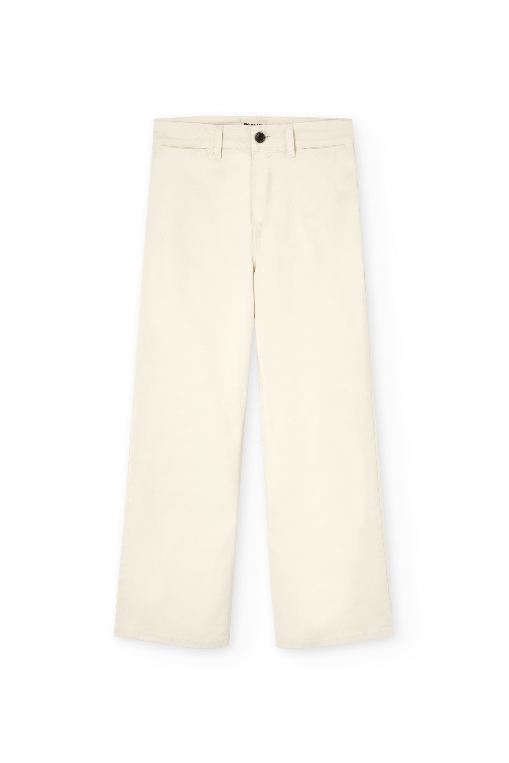 Hani Recycled Cotton Sailor Pants In White