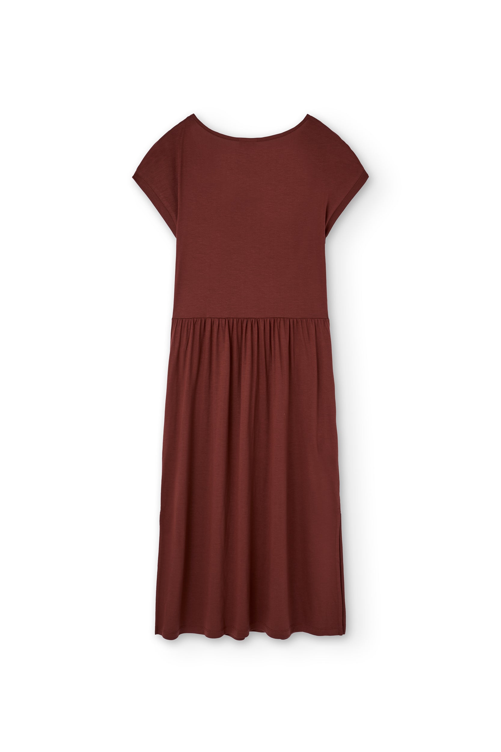 Hanna TENCEL™ long dress in red - Imagen 2