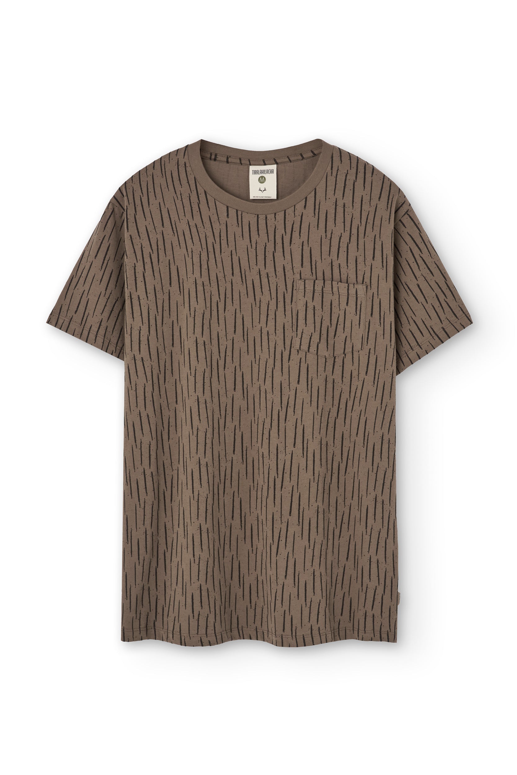 Harriet T-Shirt In Bark Brown