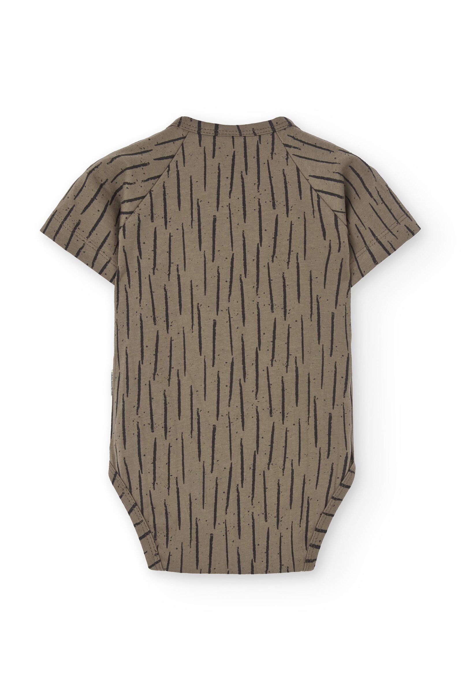 Haruka kimono bodysuit in brown bark - Imagen 2