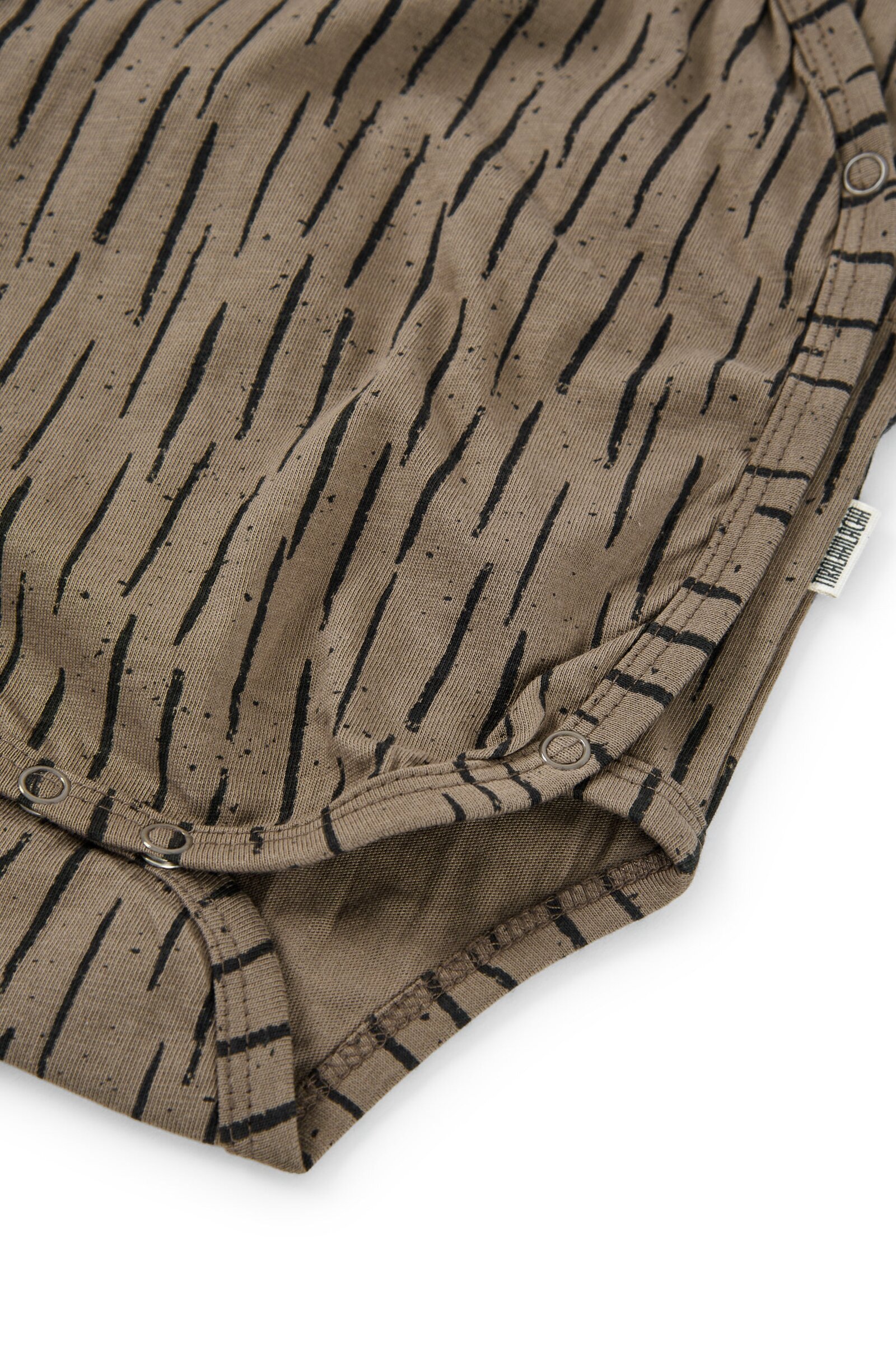 Haruka kimono bodysuit in brown bark - Imagen 3