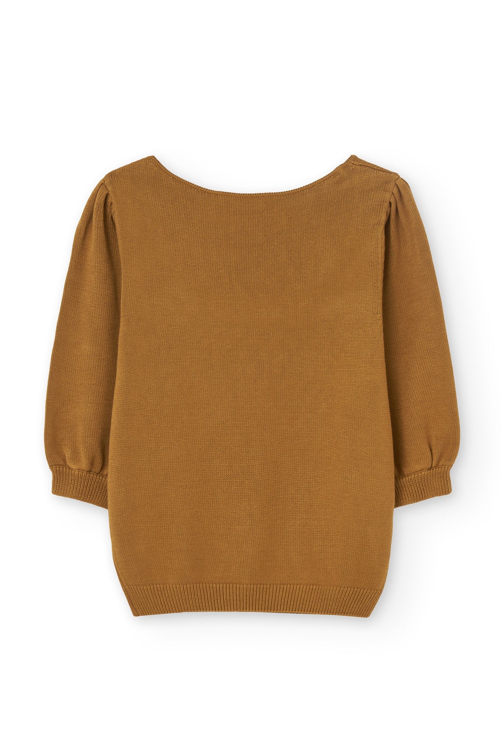 Haya Knitted TENCEL™ Top In Mustard - Imagen 2