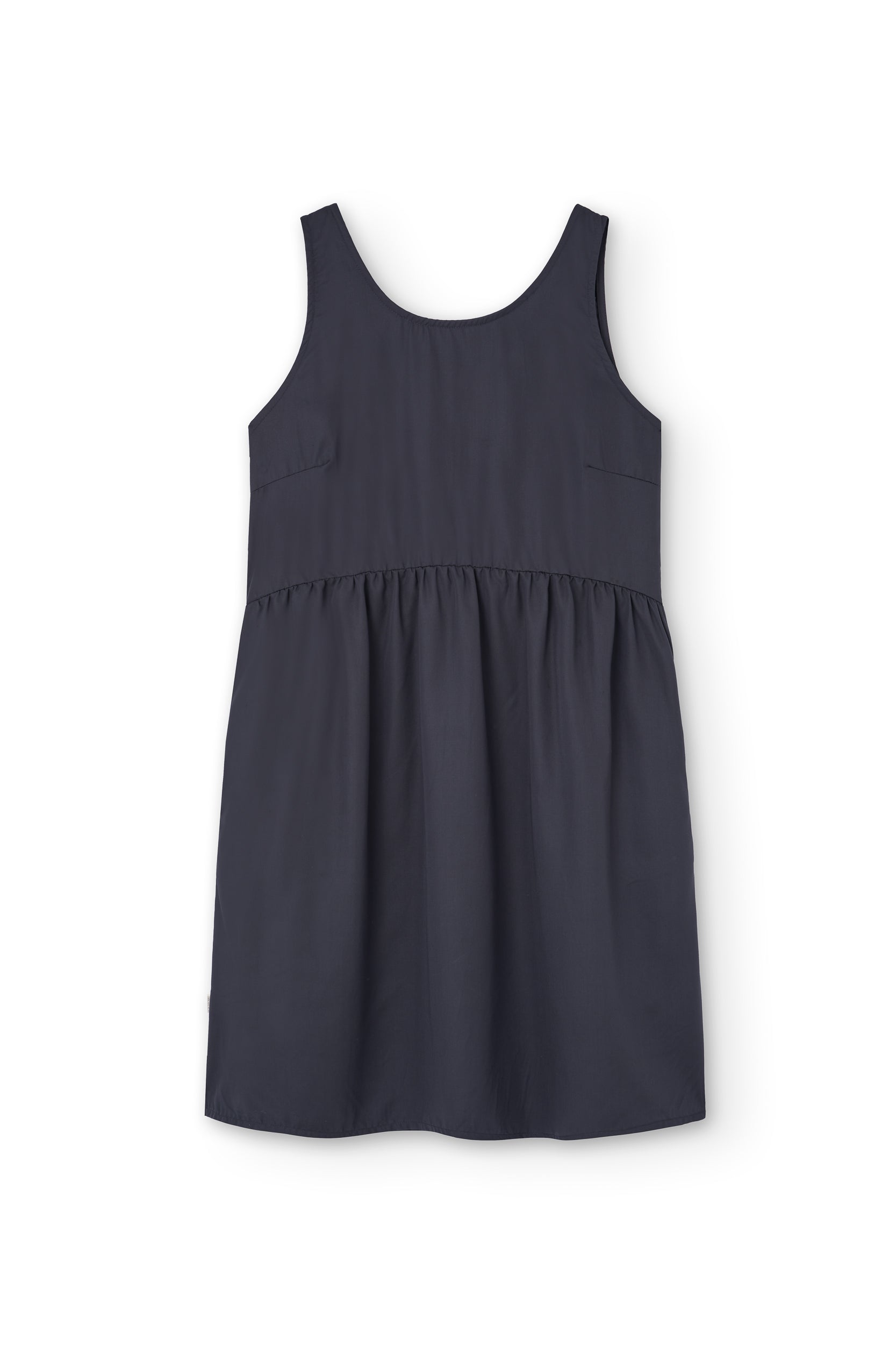 Hazel TENCEL™ straps dress in black