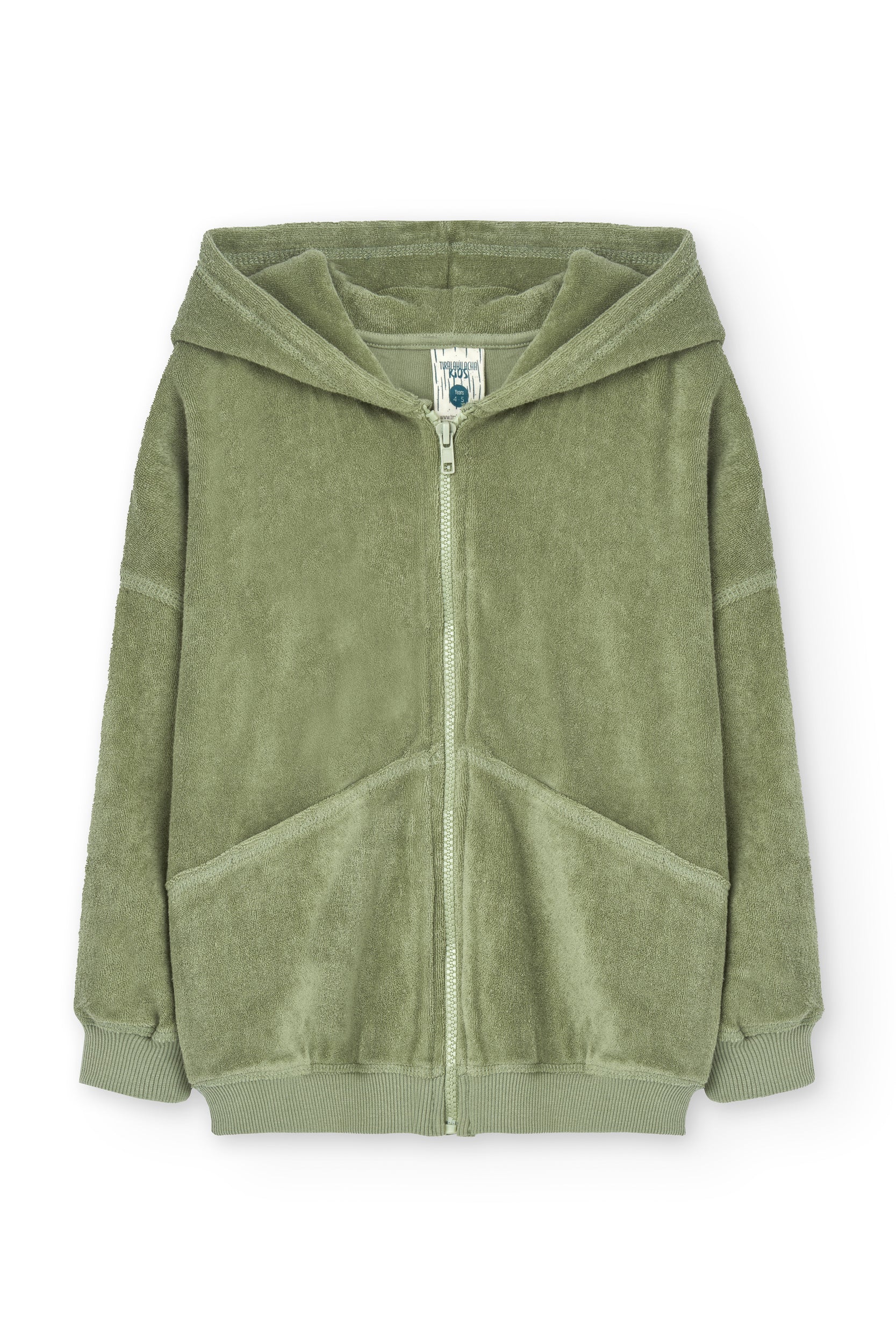 Helmi terry sweatshirt in green