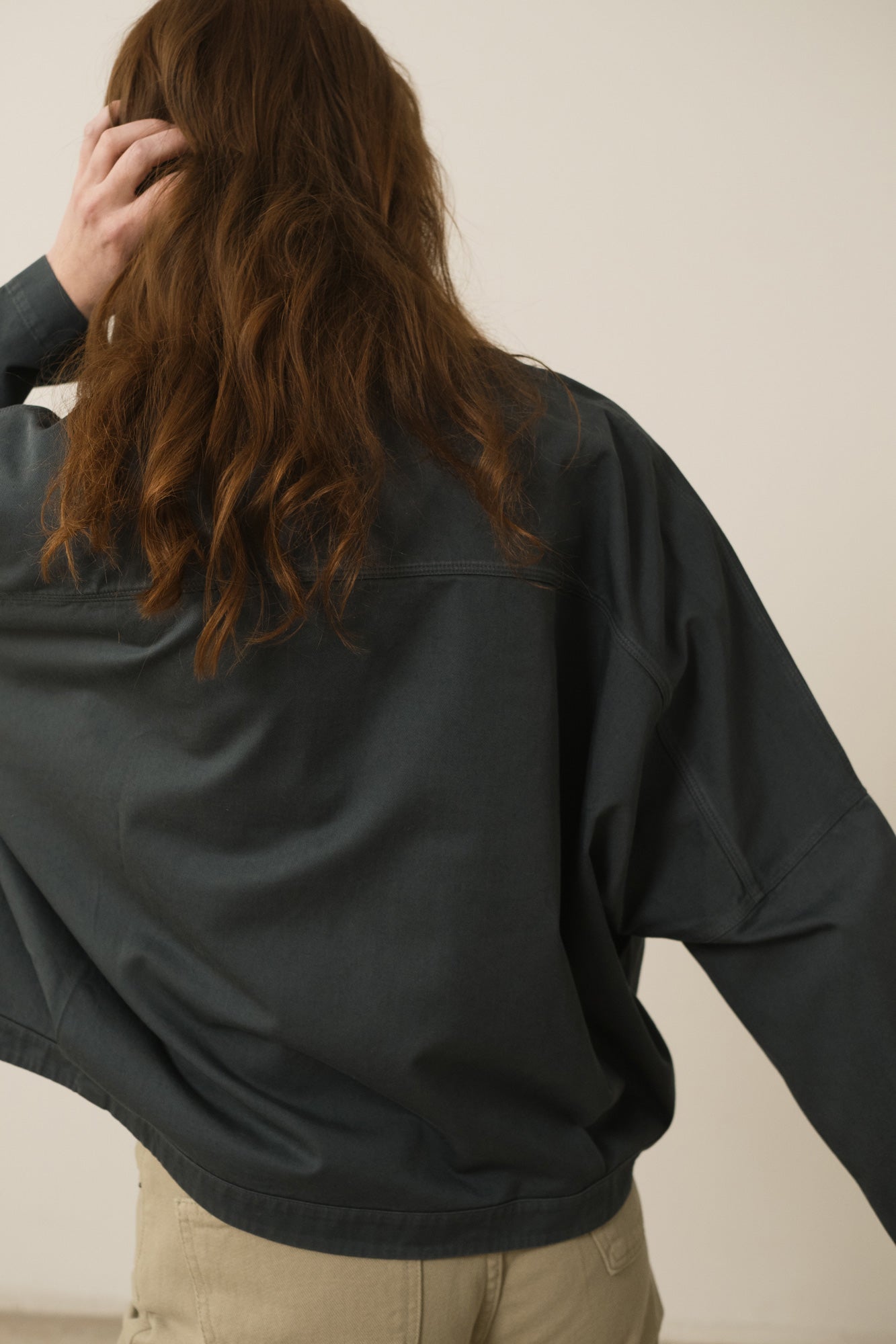 Henny Organic Cotton Jacket In Blue - Imagen 5