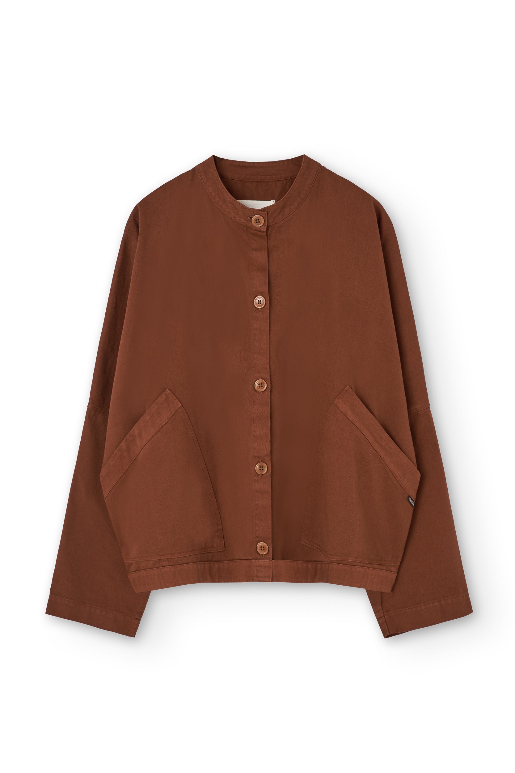 Henny Organic Cotton Jacket In Terracotta