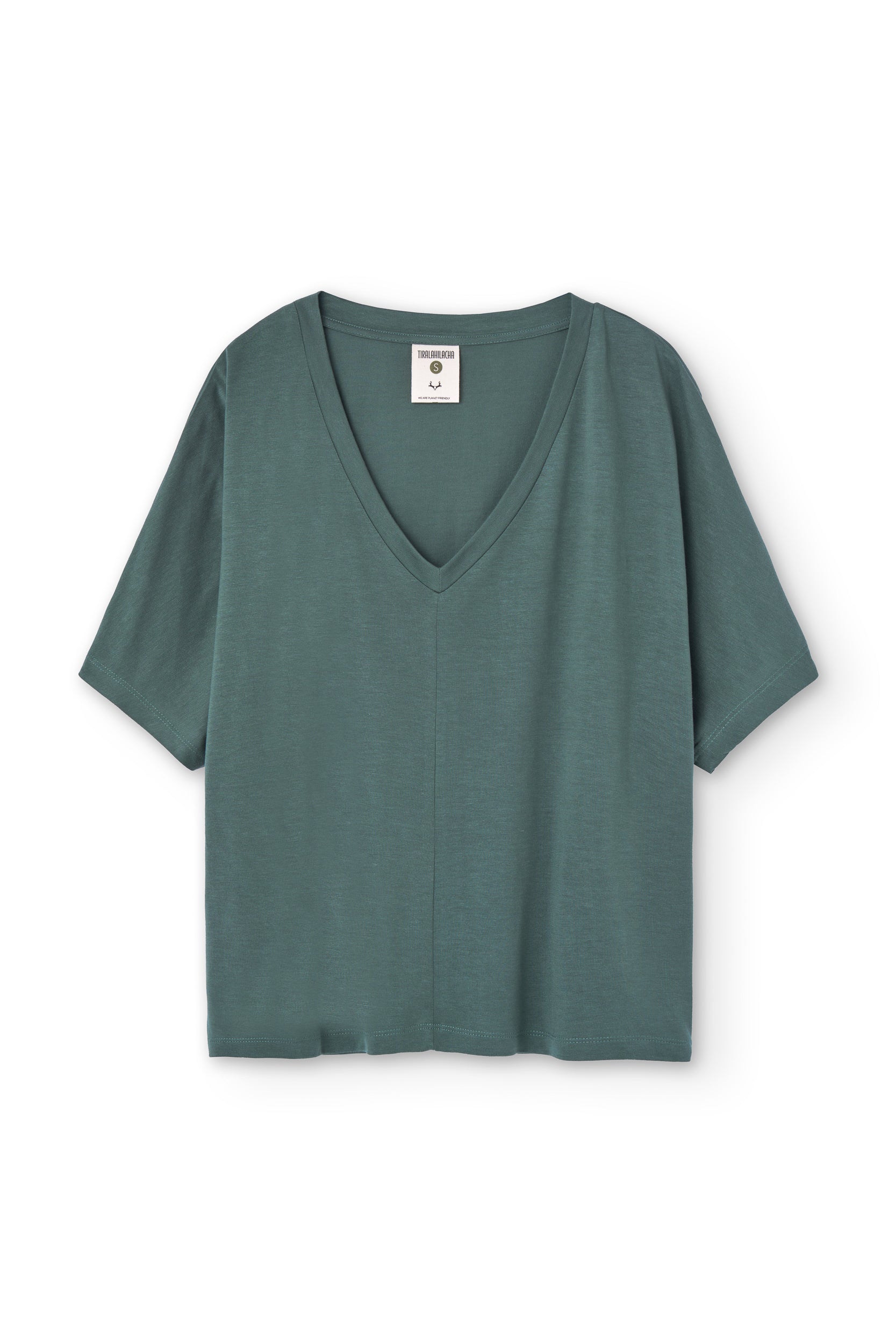 Hilda TENCEL™ short sleeved T-shirt in green