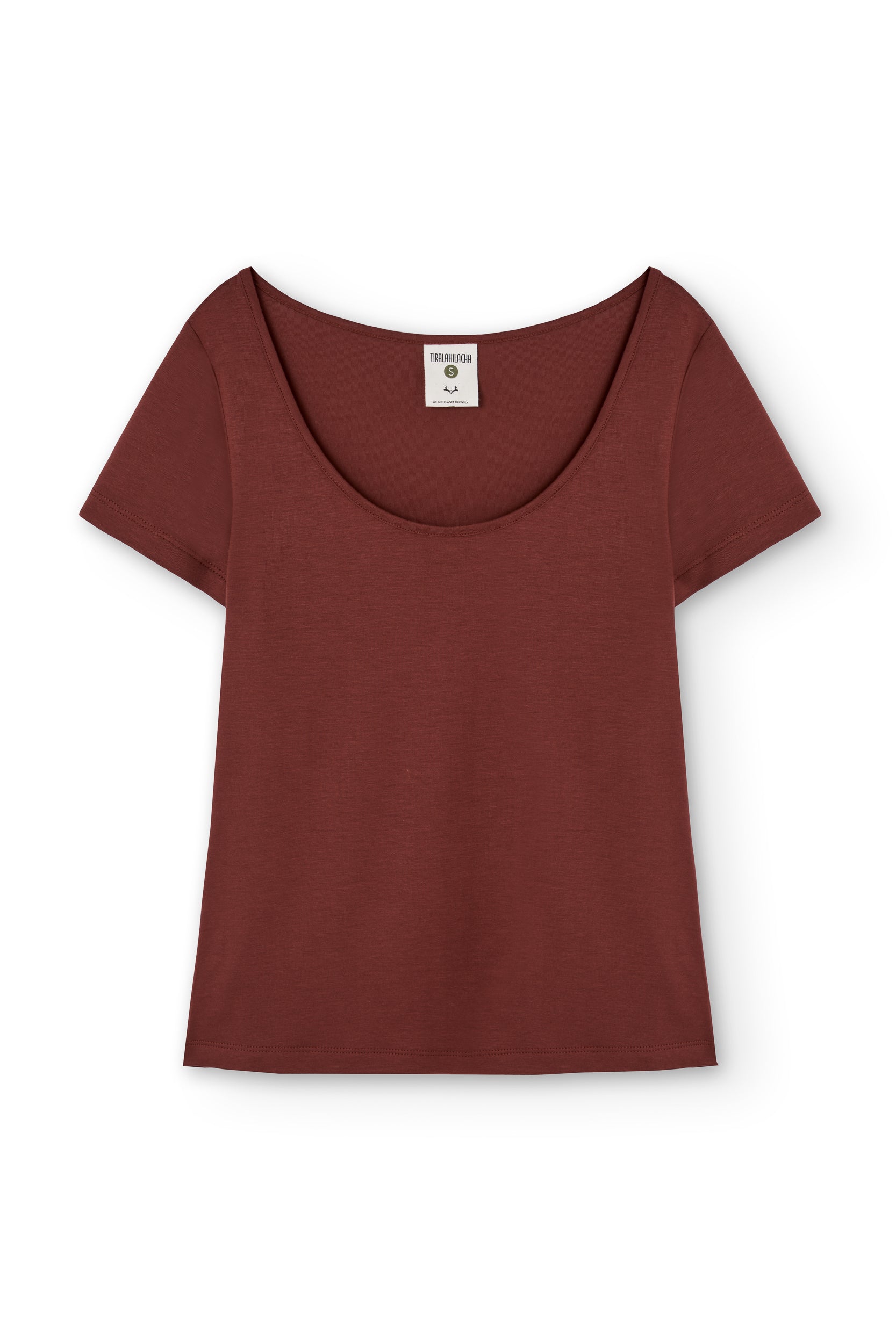 Hilda TENCEL™ short sleeved t-shirt in red