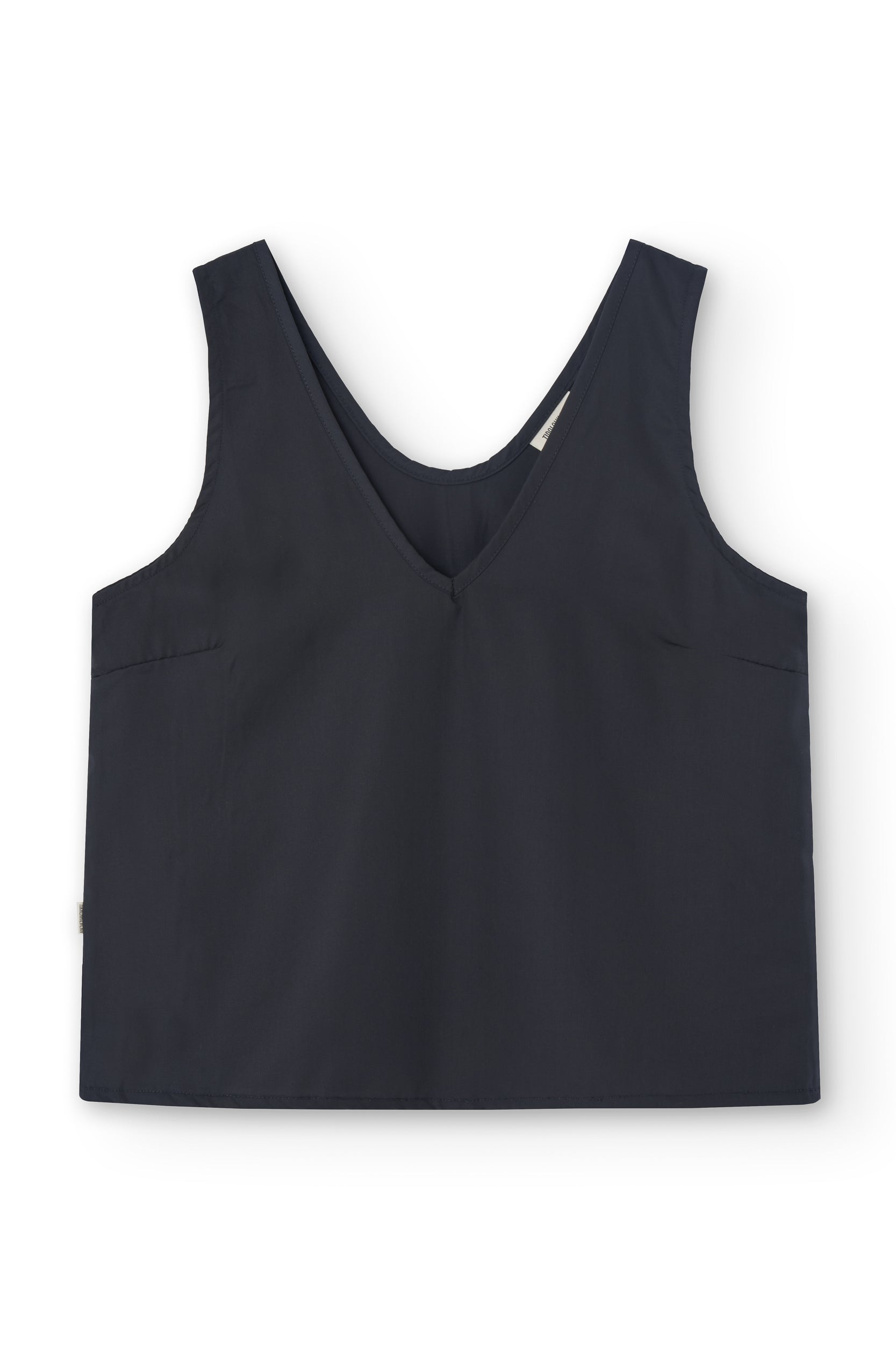 Holly TENCEL™ strap top in black