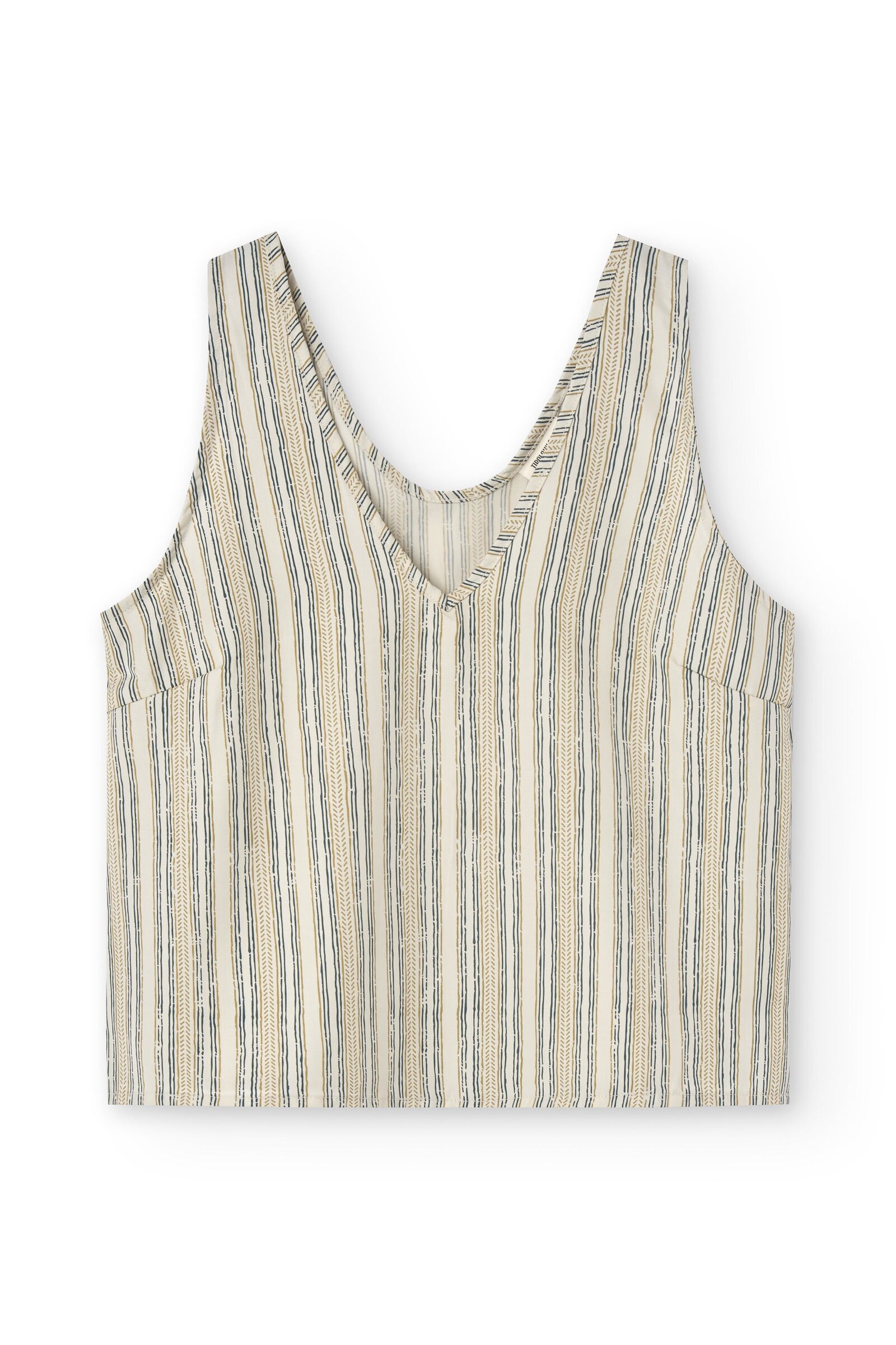 Holly TENCEL™ strap top trace print