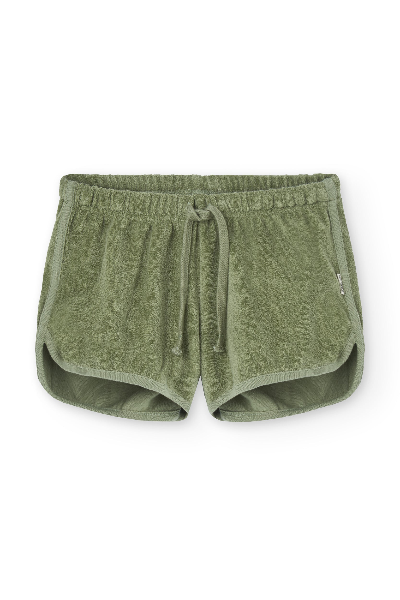 Huali terry shorts in green
