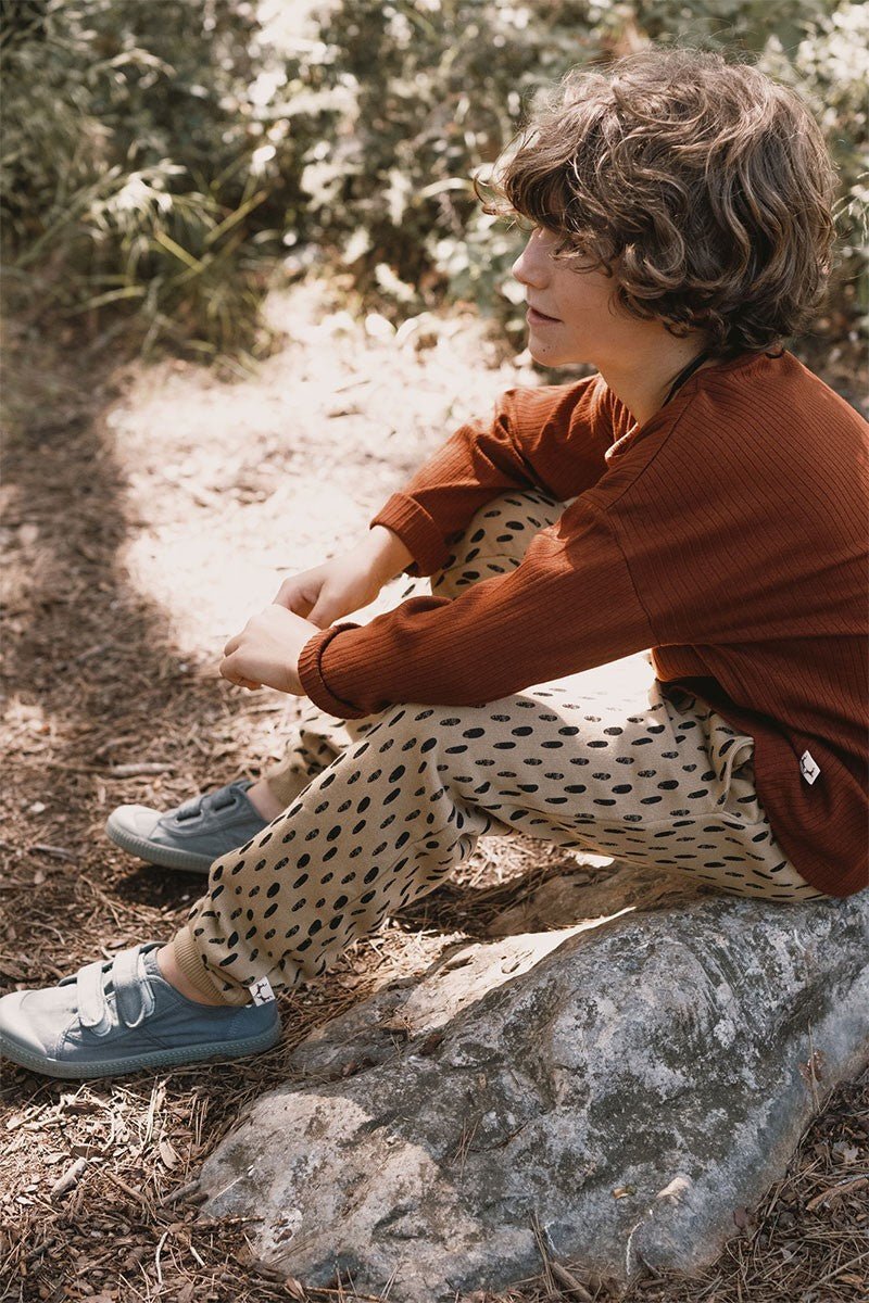 Jabari Pants Kids Stones Beige - Imagen 2