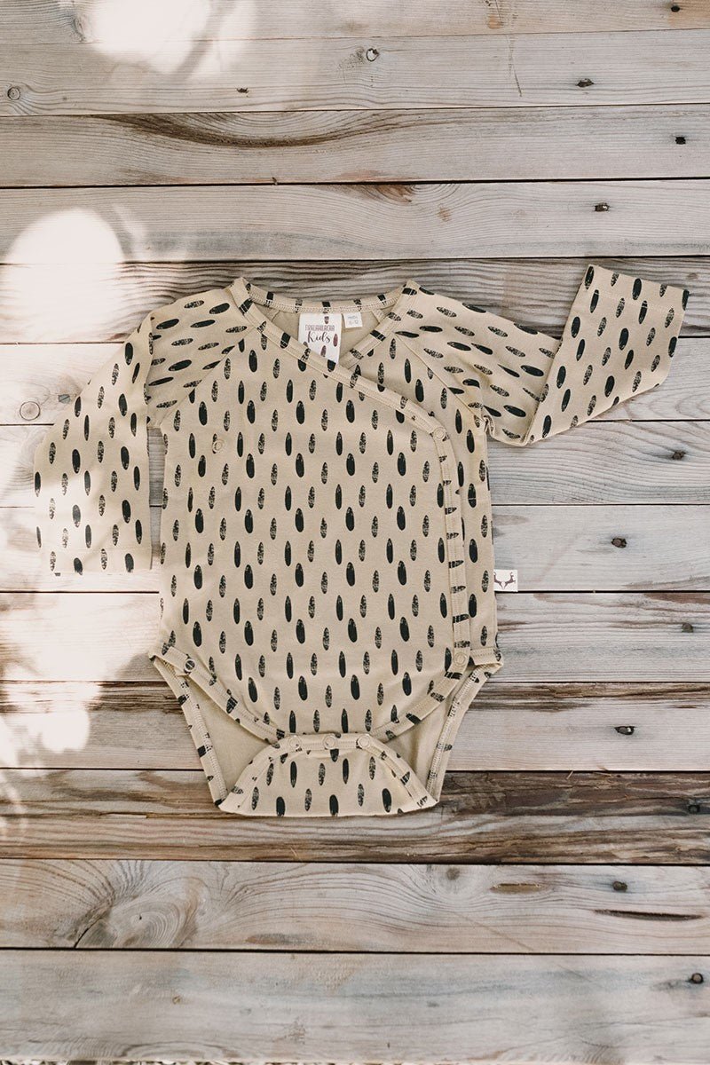 Jael Baby Bodysuit Stones Beige
