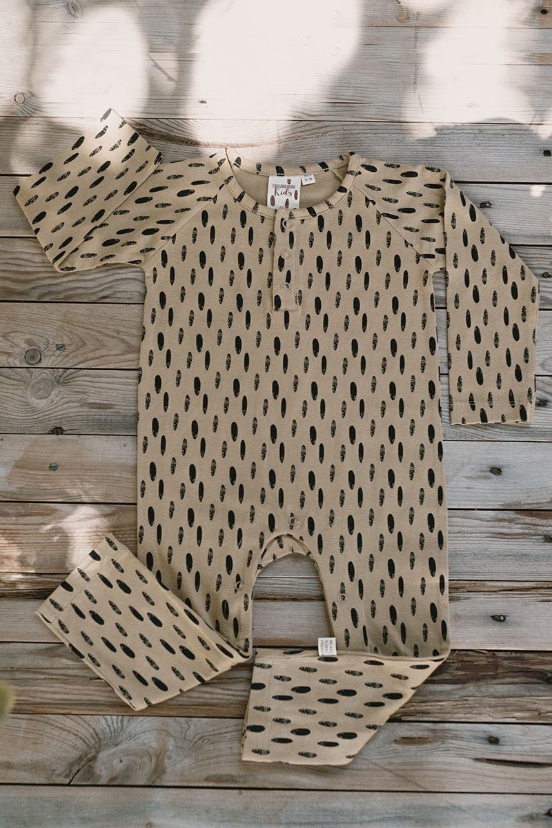 Jam Baby Jumpsuit Stone Beige