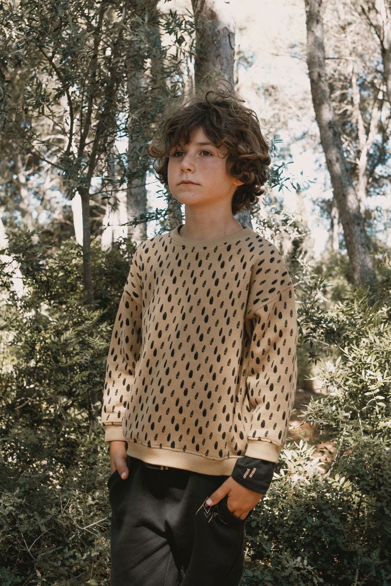 Jay Sweatshirt Kids Stones Beige