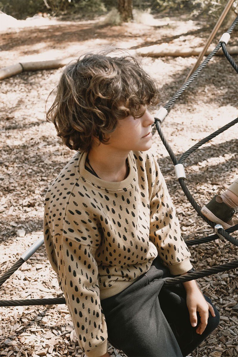 Jay Sweatshirt Kids Stones Beige - Imagen 2