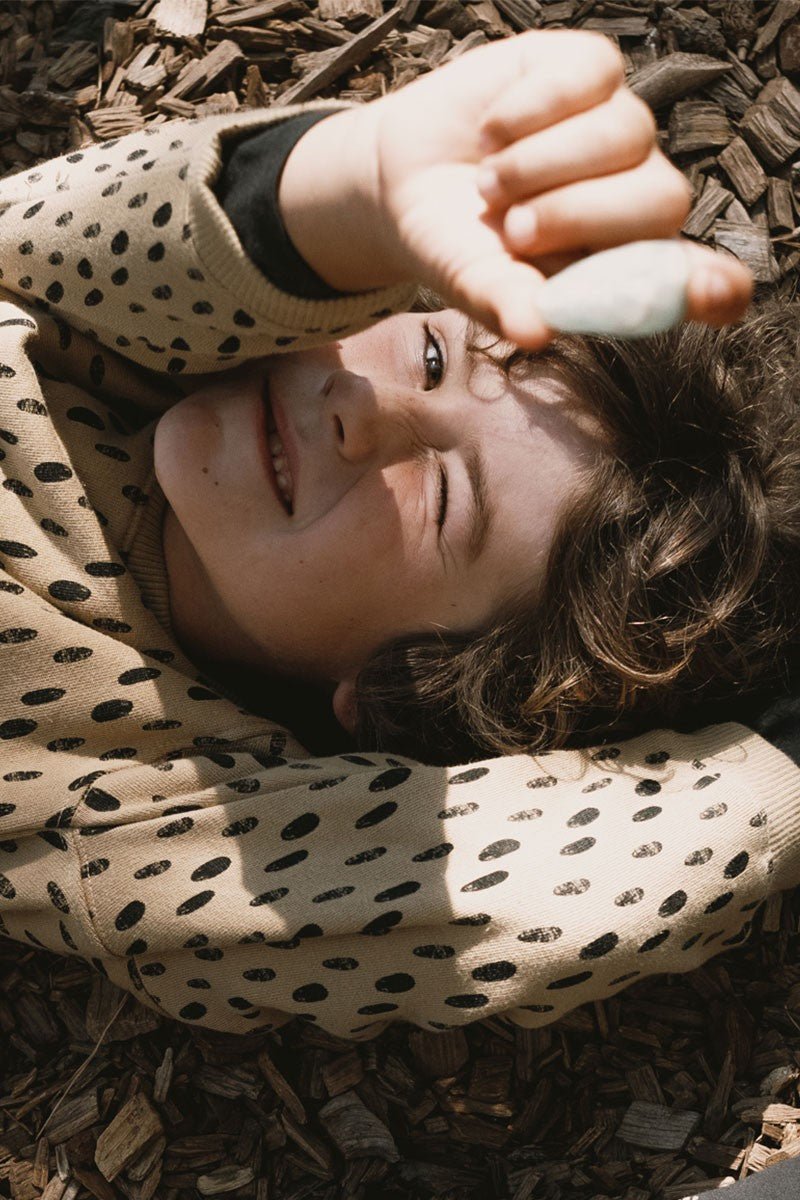 Jay Sweatshirt Kids Stones Beige - Imagen 3