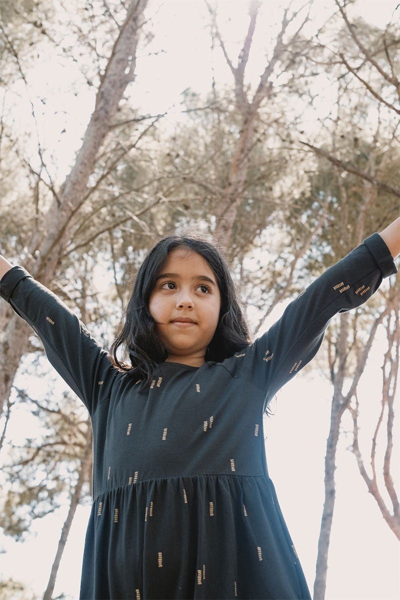 Jess Dress Minerals Black