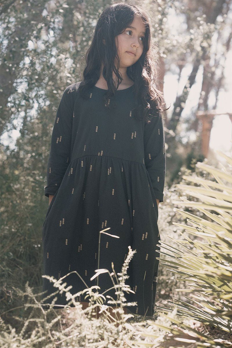 Jess Dress Minerals Black - Imagen 2