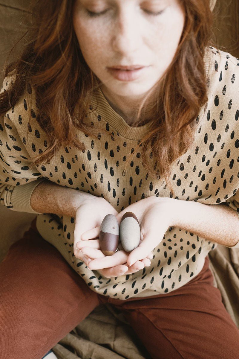 Joana Oversize Sweatshirt Stones Beige