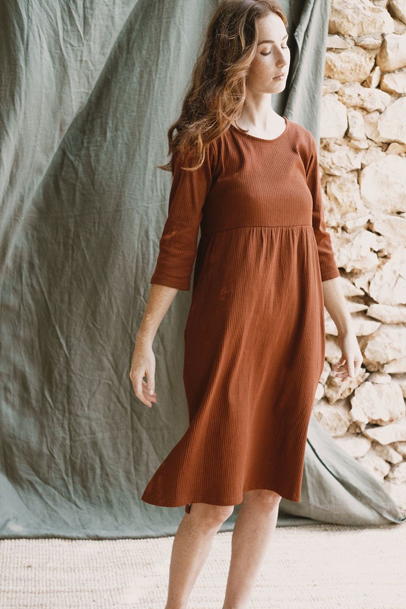 Julia Empire Dress Garnet Agate - Imagen 3