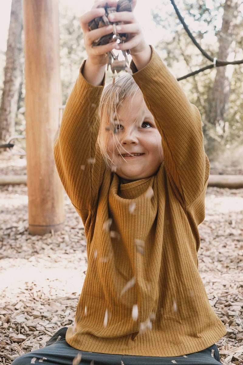 Jun Unisex T-Shirt Mustard