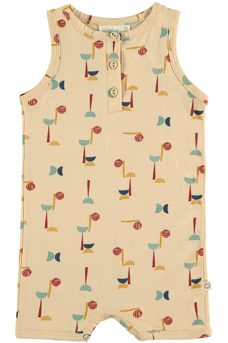 Mono tirantes abstracto