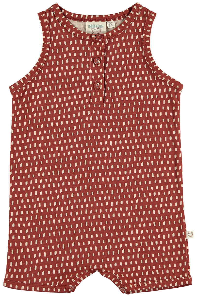 Mono tirantes color teja