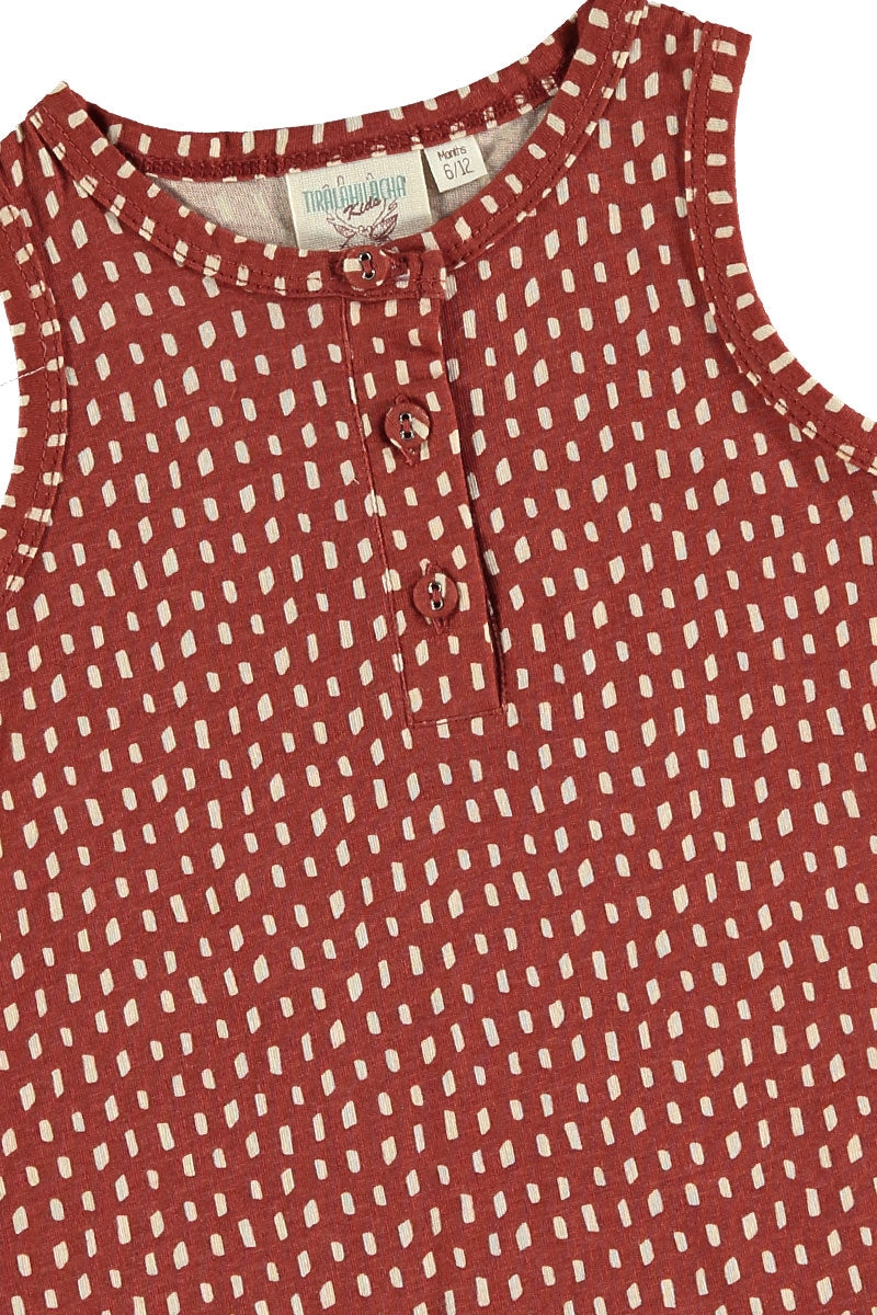 Mono tirantes color teja - Imagen 3