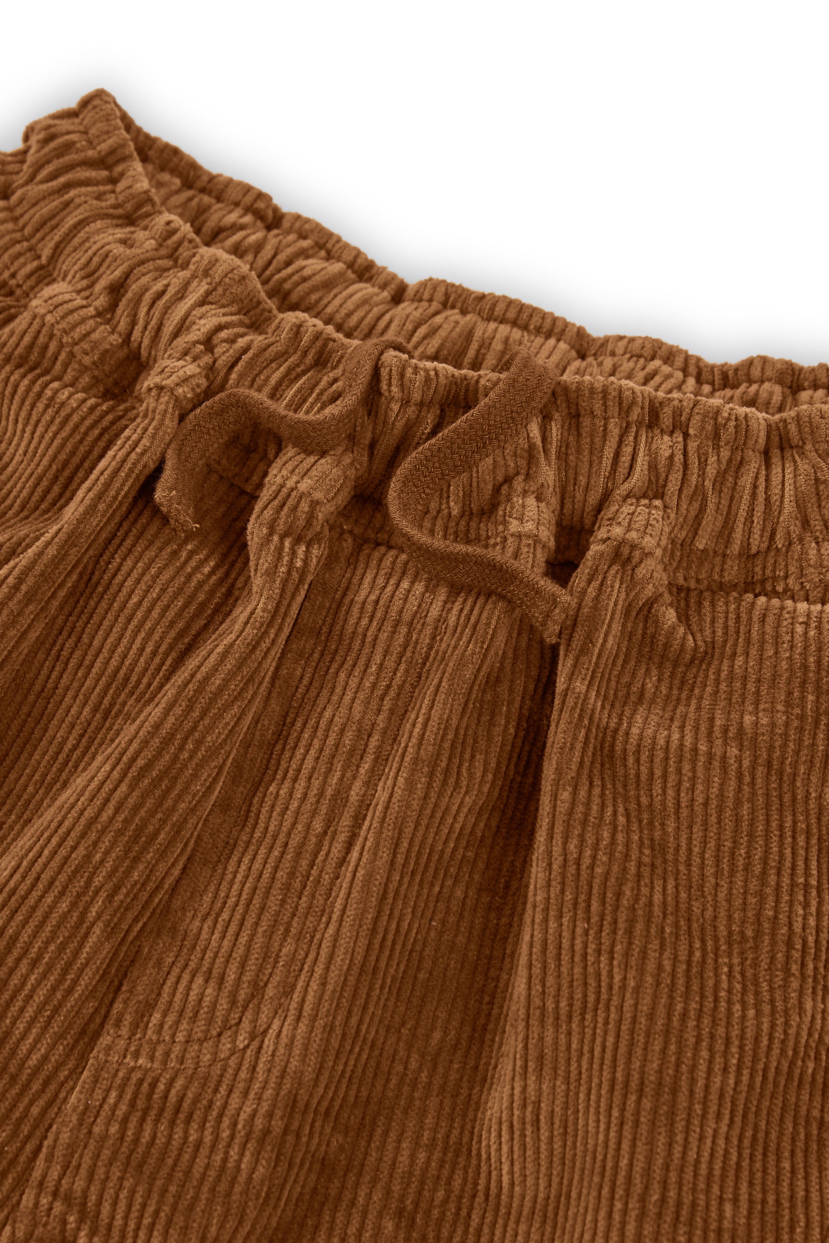Organic corduroy kids pants Terracota - Imagen 7