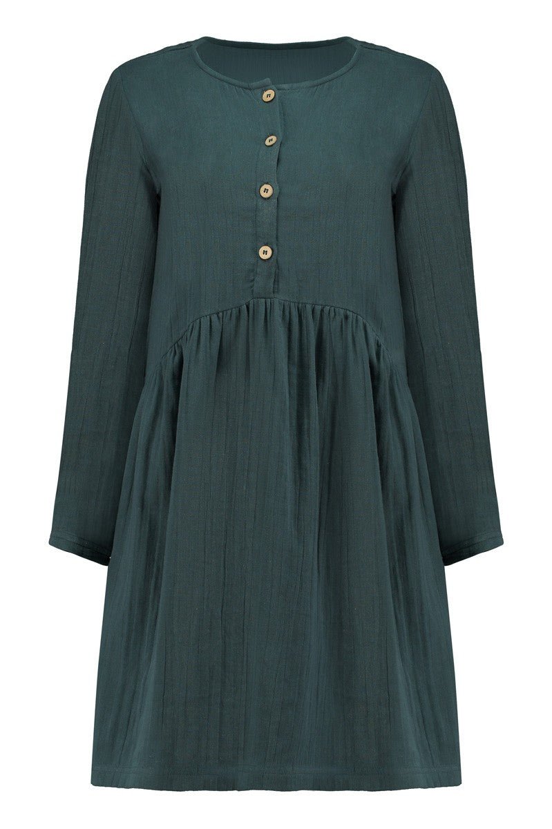 Sahar short dress in blue