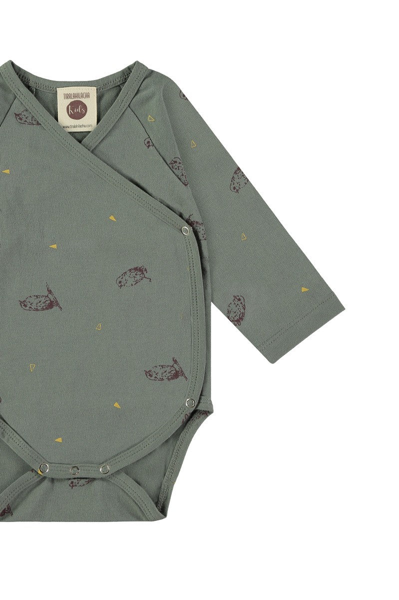 Samy Baby's jumpsuit in green - Imagen 2