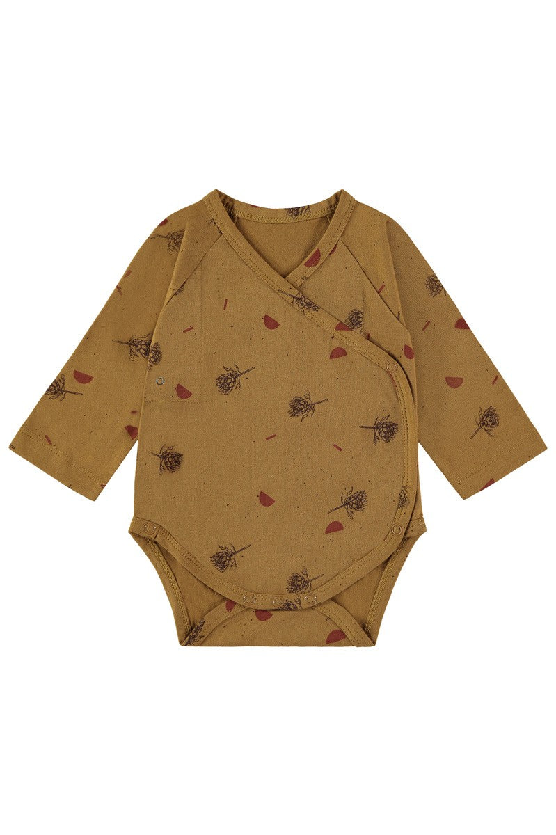 Samy Baby's jumpsuit in mustard