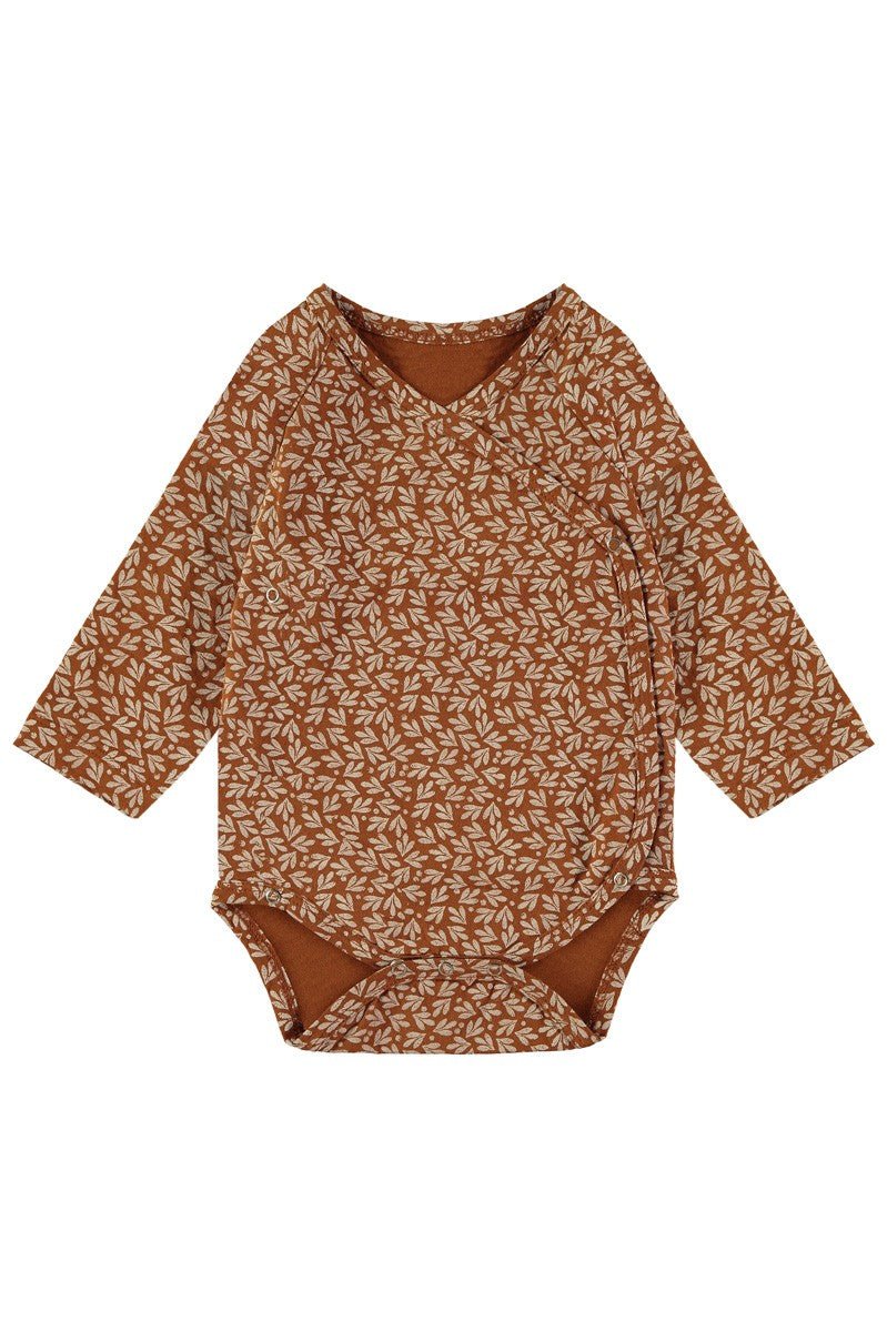 Samy Baby's jumpsuit in terracotta