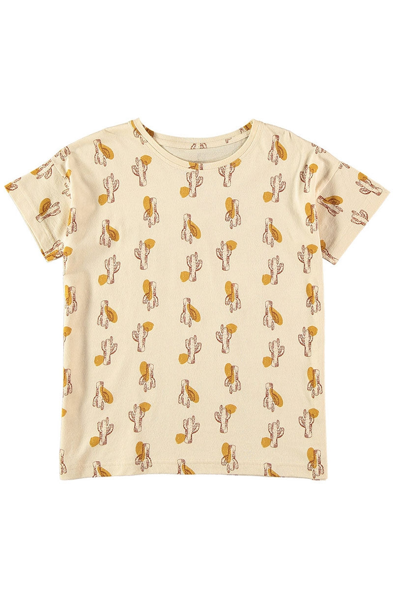 T-shirt unisex in beige