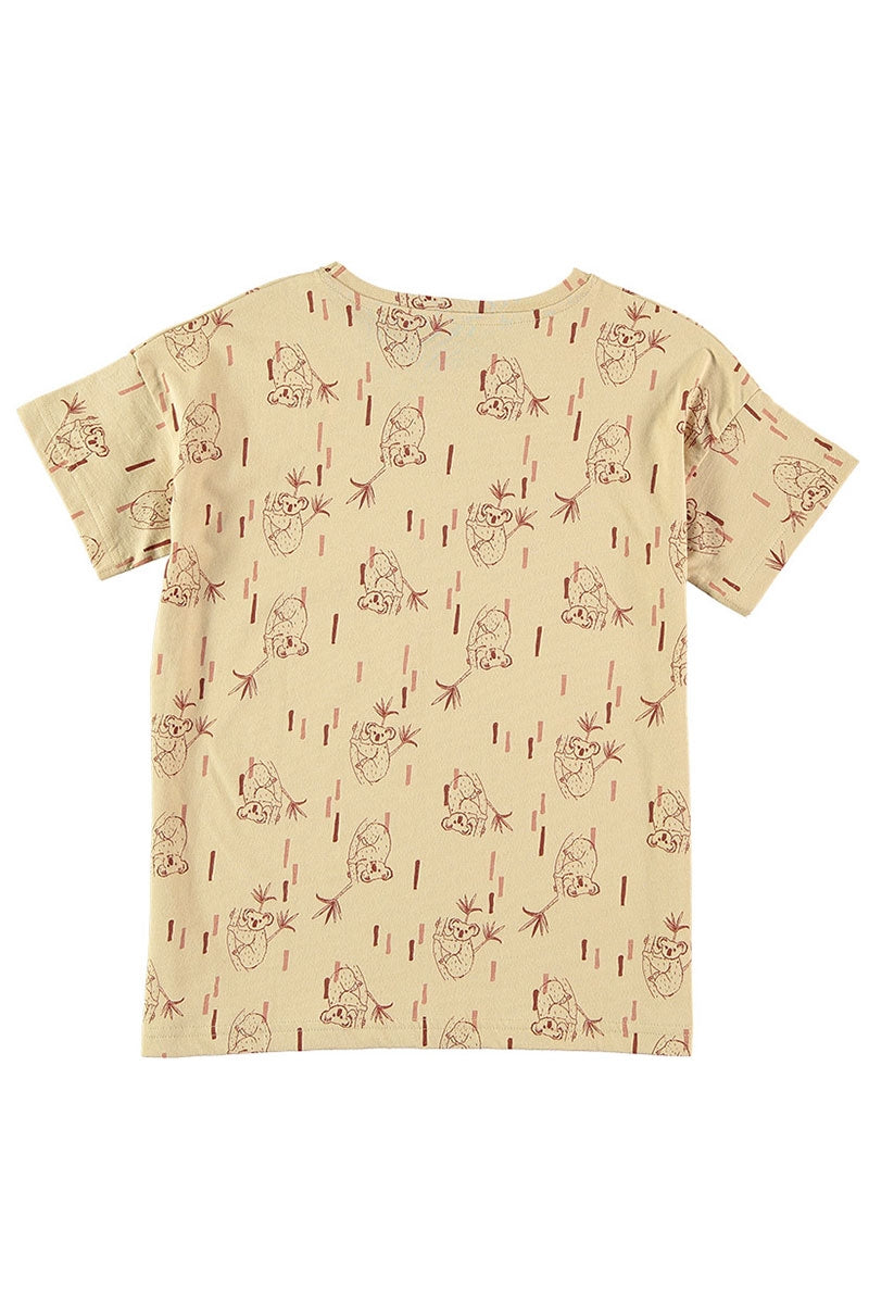 T-shirt unisex in beige - Imagen 2