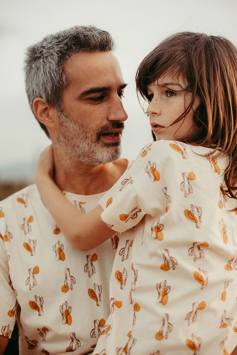 T-shirt unisex in beige - Imagen 3