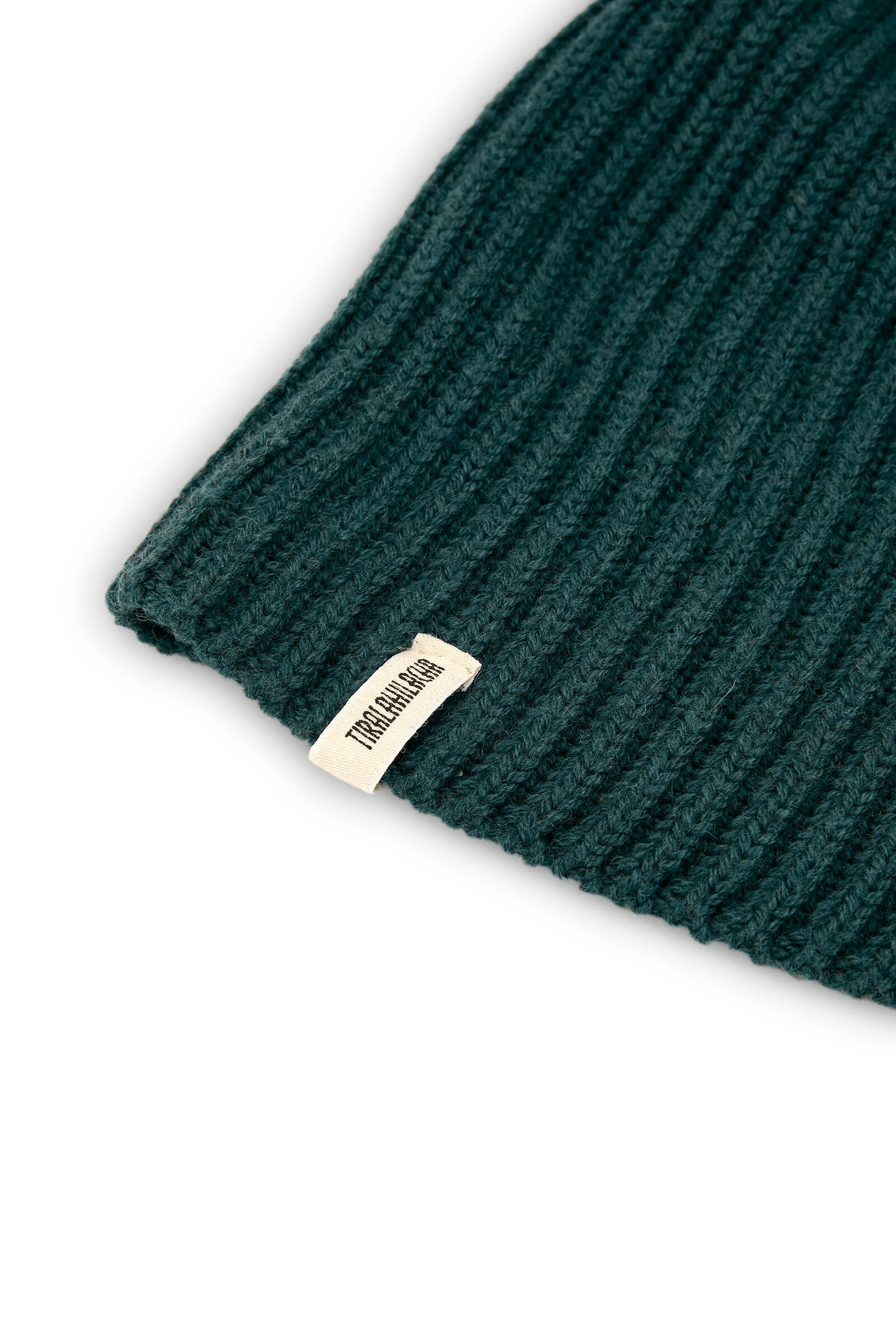 Tao chunky wool beanie in blue - Imagen 3