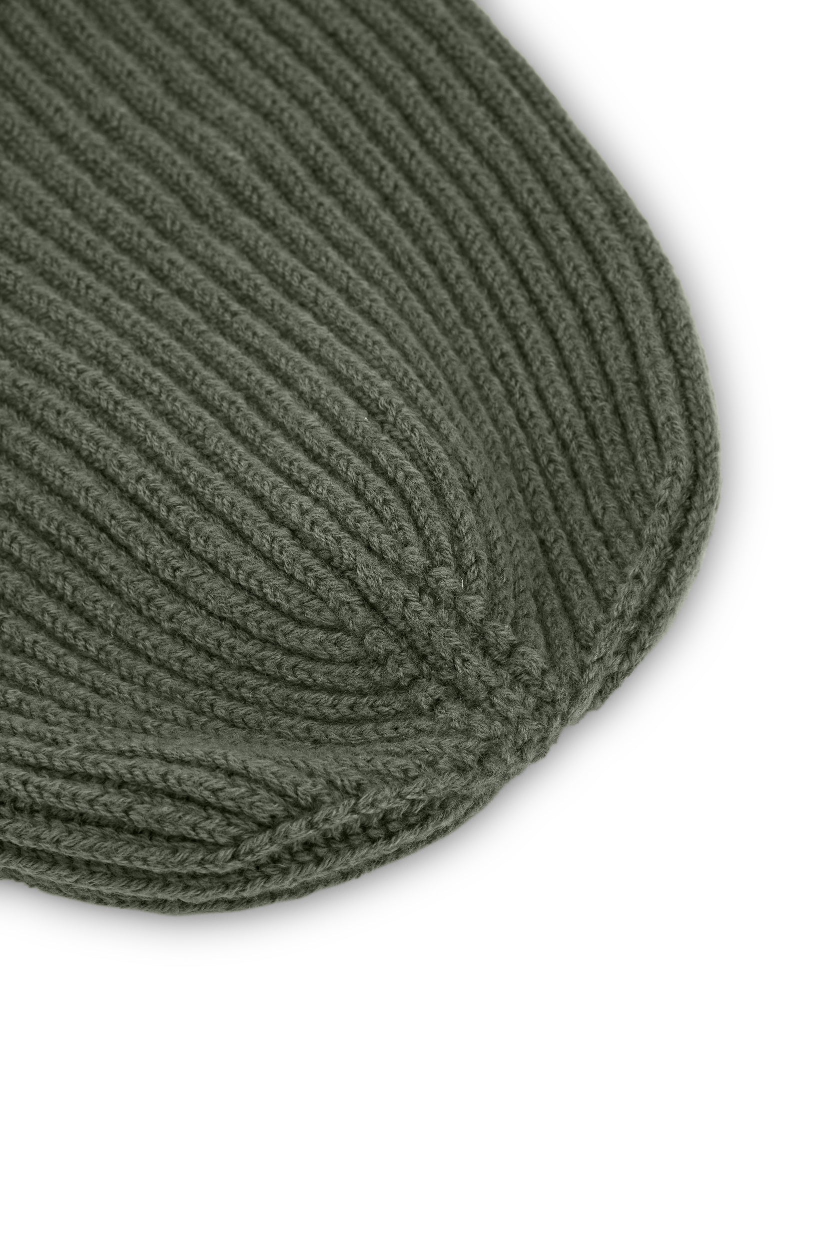 Tao chunky wool beanie in green - Imagen 5