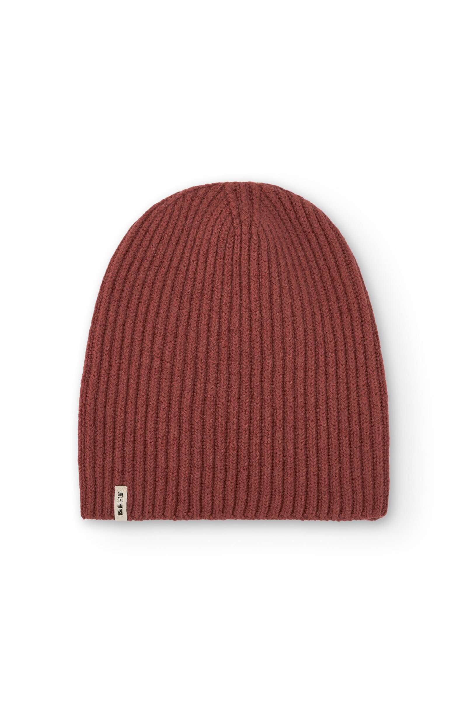 Tao chunky wool beanie in red