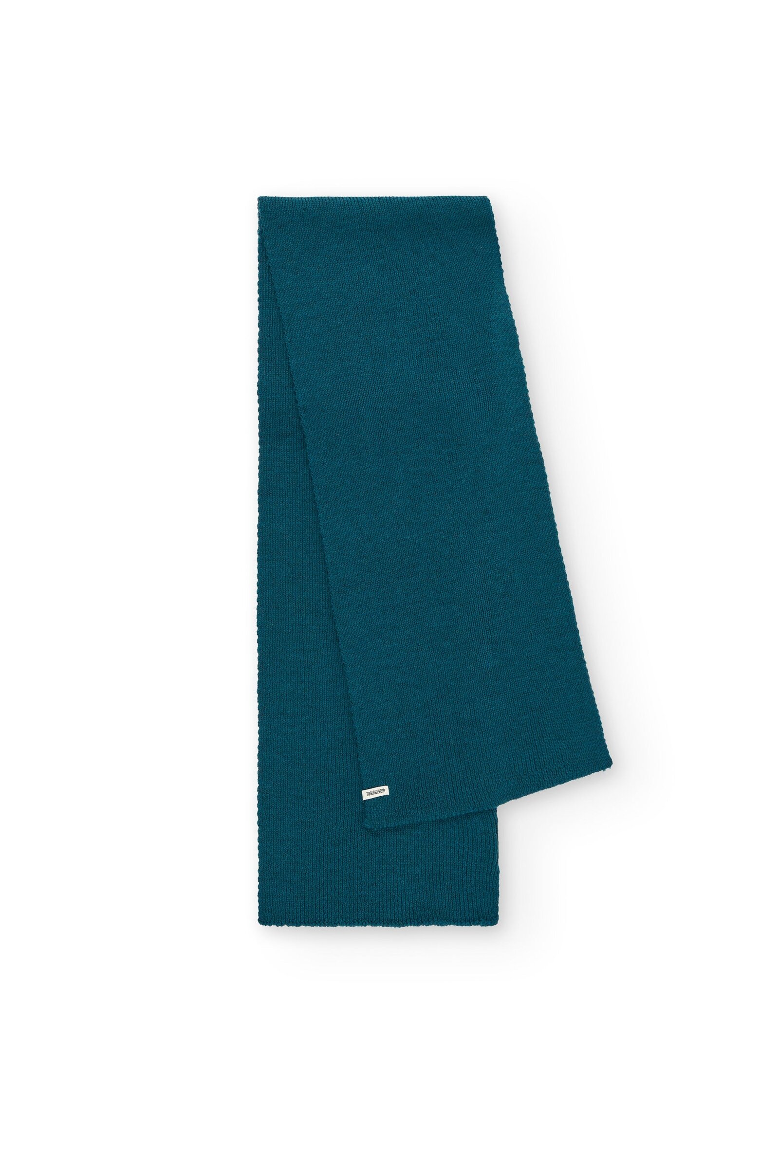 Tayo chunky wool scarf in blue