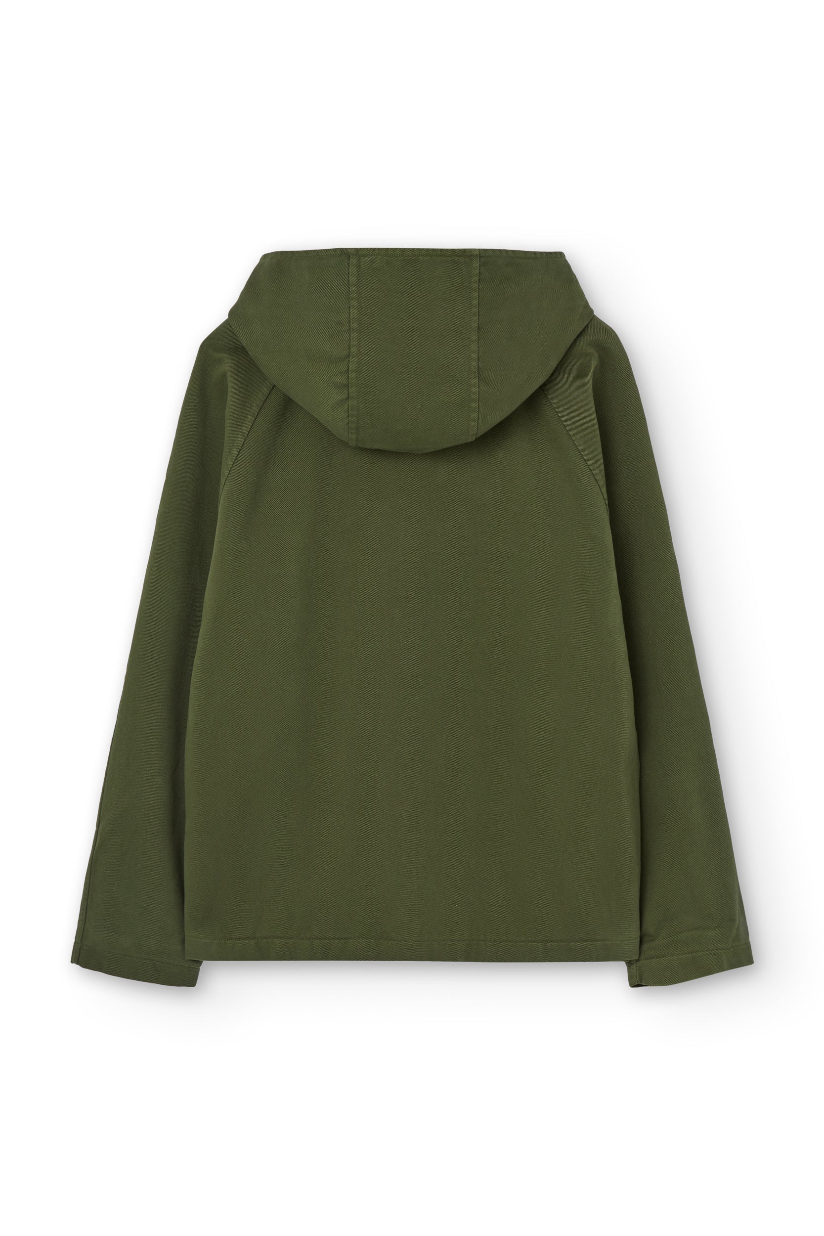 Tensel Jacket Organic Cotton in Olive Green - Imagen 2